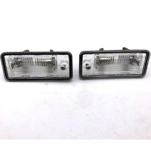 New 8E0807430A 8E0807430B For AUDI A3 A4 S4 B6 B7 A5 A6 S6 C6 A8 D3 Q7 RS4 License Plate Light Lamp Lens LH RH Left Right