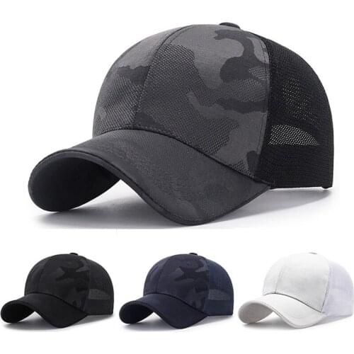 New Camouflage Mens Baseball Cap Fashion Casual Womens Caps Outdoor Sport Snapback Caps Adjustable Dad Cap Unisex