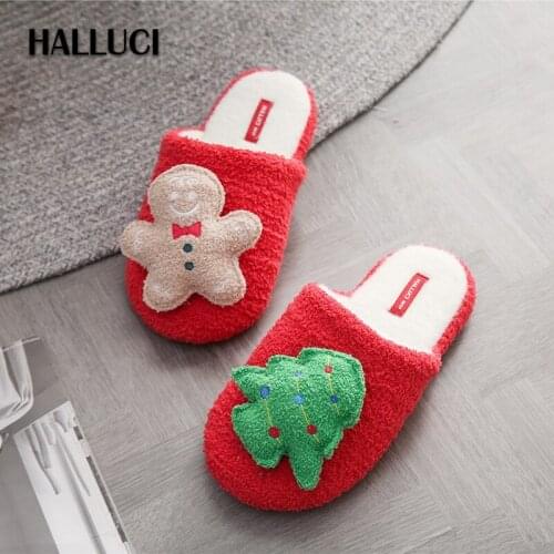 2020 Christmas New cute home slippers women shoes sweet home slides non-slip comfortable indoor slippers woman hot sale