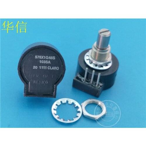 Original new 100% 578X1G48S 103SA 10K seals single potentiometer bending inside feet (SWITCH)