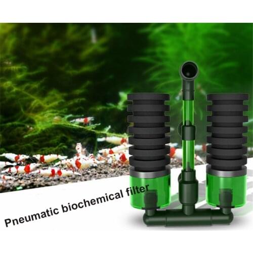 Pneumatic Biochemical Filter Suction Toilet Ceramic Aquarium Filter QS-100 QS-200 QS-100A QS-200A
