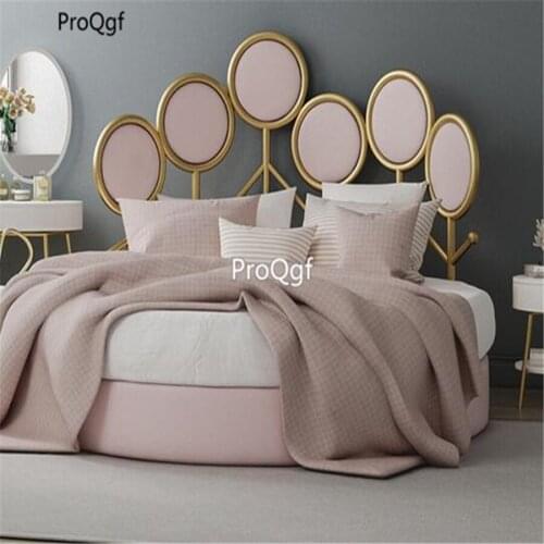 Prodgf 1Pcs A Set bed simple modern fabric ins style bedroom bed