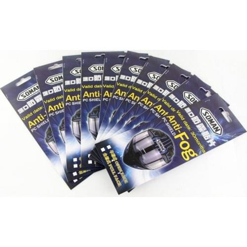 Anti-Fog Helmet Lens Film Universal For The Motorcycle Helmet Visor Fog Resistant Films Motorcycle Accessories