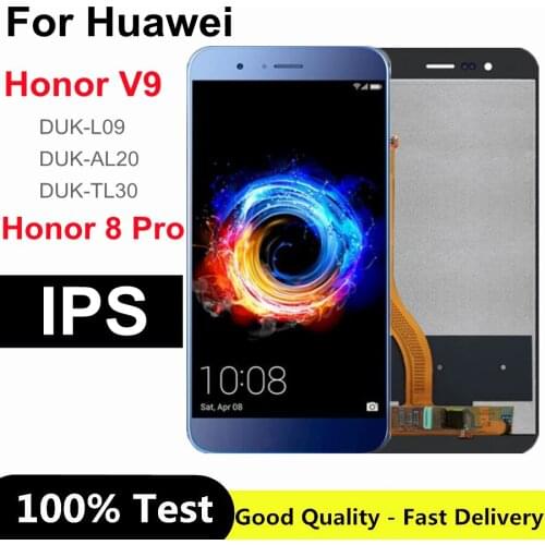 5.7" For Huawei Honor 8 Pro LCD Display Touch Screen Digitizer Assembly For Honor V9 LCD DUK-L09 DUK-AL20 DUK-TL30