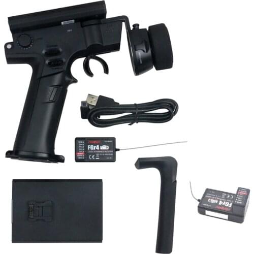 2.4GHz 4CH Radio System Transmitter Controller Remote Control w/ Receiver for RC Car Boat DIY