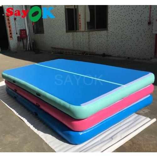 300cmx200cmx20cm Cheap inflatable gymnastics cheerleading tumbling gym mat
