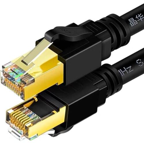 Cat 8 Ethernet Cable,Network LAN Patch Cord High Speed 40GB 2000MHz 26AWG SFTP Internet RJ45 Cable for Modem,Router,PS3,PS4,Xbox