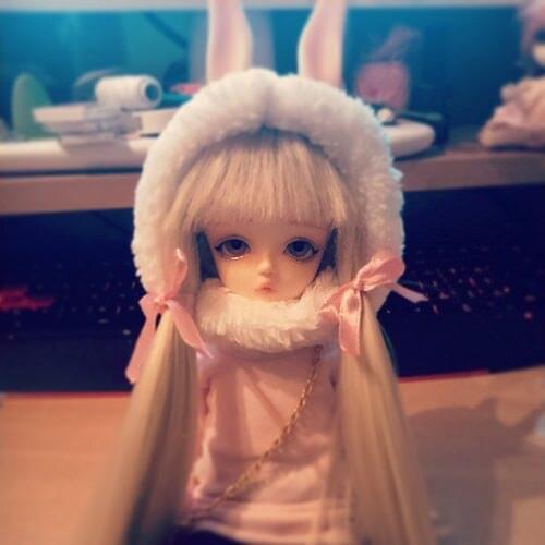 HeHe BJD 1/6 Flint (Hawa )- Bunny Elves ball jointed fantasy doll two pairs of ears human hand