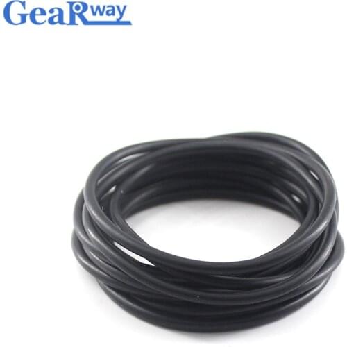Gearway 5mm CS O Ring Seal Gasket Black NBR O Ring Sealing 42/44/45/48/50/85/90mm OD 70 Hardness O Ring Seal Washer