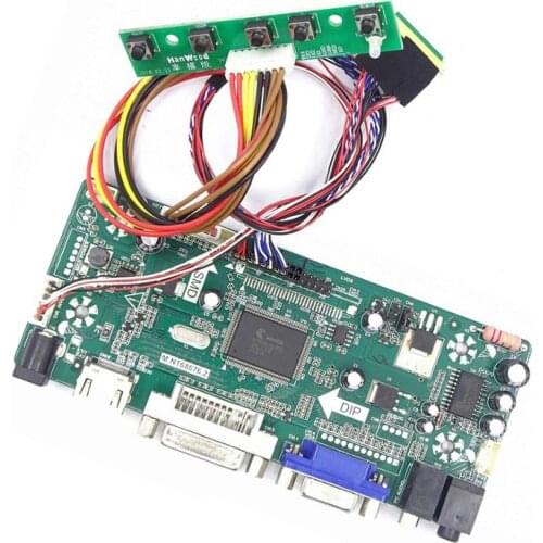 LED HDMI DVI VGA LCD kit diy Aduio controller driver board for 15.6" 40pin LTN156HT01-201 1920X1080 monitor screen
