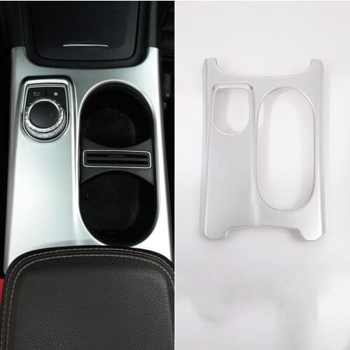 LHD and RHD For Mercedes Benz CLA GLA A Class C117 W176 X156 2012-2019 Car Accessories ABS Car Cup Holder Cover Trim