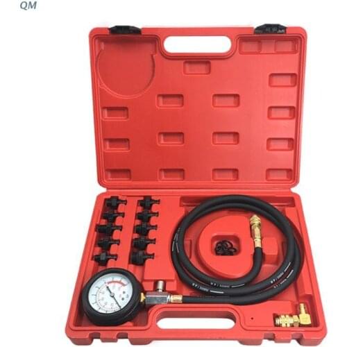 13MF Oil Pressure Gauge Compression Tester - Mechanical Engine Compression Testing Kit OIL PUMP PRESSURE TESTER