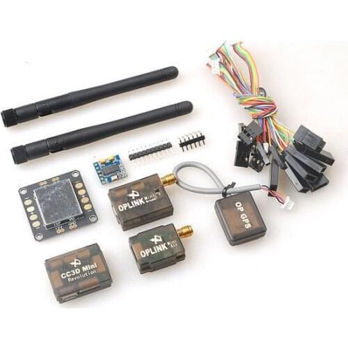 Mini CC3D Revolution+OP GPS+OSD+OPlink Kit STM32 F4 Micro controller ground air