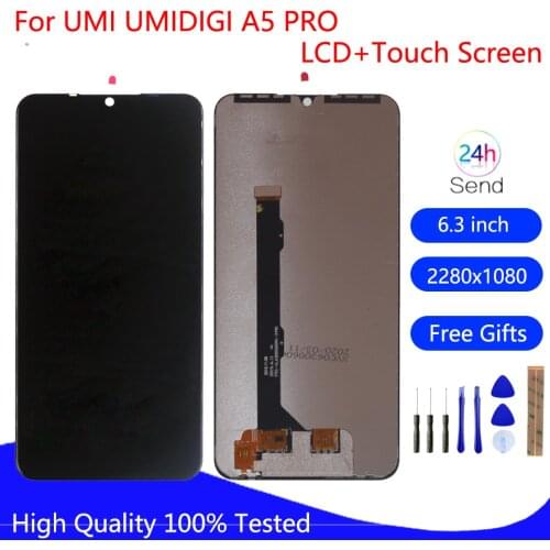 Original For UMI UMIDIGI A5 PRO LCD Display Touch Screen Digitizer LCD Screen For UMI UMIDIGI A5 PRO Display Phone Repair Parts