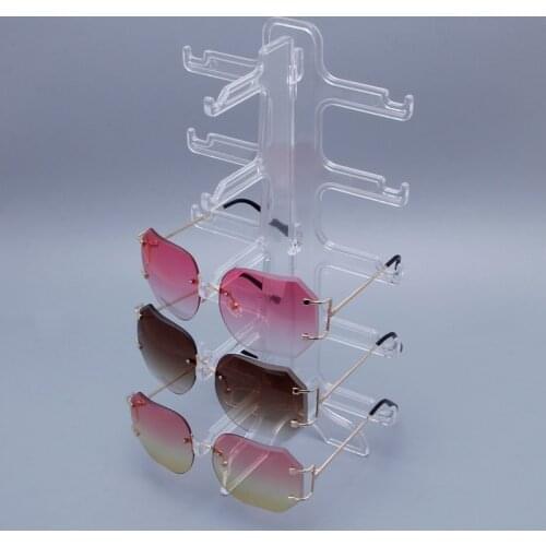 5 Layers Glasses Eyeglasses Sunglasses Show Stand Holder Frame Display Rack