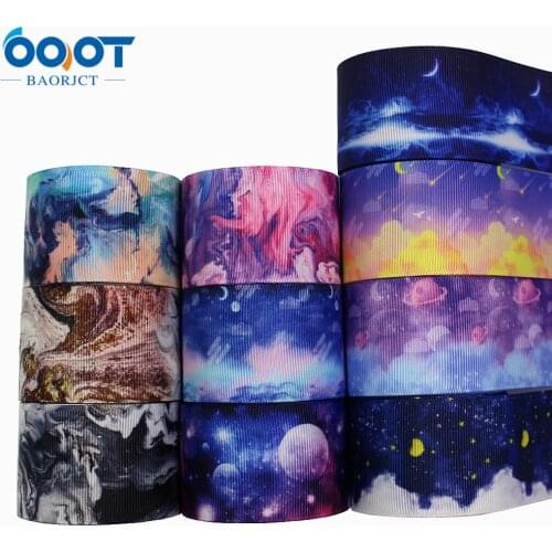 38MM 10Yards Landscape Series Colorful Grosgrain Ribbons,Bow Cap Accessories Party Gift Wrap DIY Clothing Handmade L-201006-1162