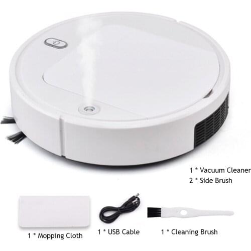4500Pa Robot Vacuum Cleaner 4-In-1 Sweeping Mopping Vacuuming Air Purifying Spray Type UV Light Automatic Smart Floor Cleaner
