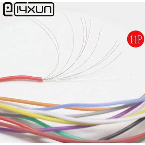 1metre 30AWG Silicone Wire Ultra Flexiable Cable 0.055mm2 Tinned Copper wire Test Line Wire