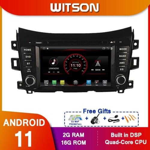 WITSON Android10 For NISSAN NAVARA Frontier NP300 2011 2012 2013 - 2016 Multimedia Stereo Car DVD Player Navigation GPS Radio