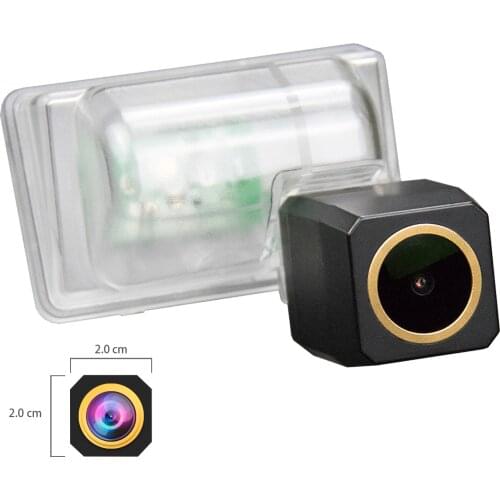 Misayaee Golden HD Car Rear View Reverse Camera Plate Light for Mazda CX-5 cx5 CX-9 2017 2018 2019