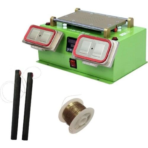 3 In 1 LCD Separator Machine Middle Bezel Frame Separator with Preheater +free Cutting Line and Split Bar for Samsung Iphone
