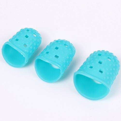 4Pcs Silicone Left Hand Fingertip Protector Finger Guards for Ukulele Guitar hot