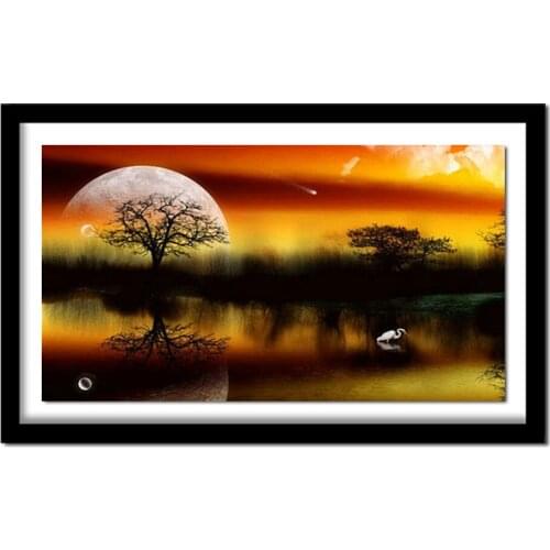 5D DIY Full Square Diamond Painting Cross Stitch " Another Dimension " 3D Diamond Embroidery Rhinestone Home Decor Gift