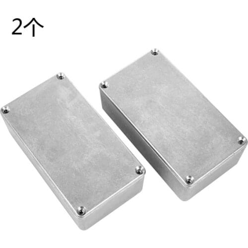 2pcs Aluminum case guitar stompbox&pedal enclosure for guitar effect pedal project 125B/1590N1