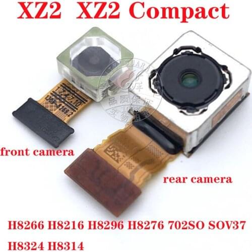 For Sony Xperia XZ2 XZ2 Compact H8324 H8314 H8266 H8296 H8276 702SO SOV37 front small facing camera/back main camera rear camera