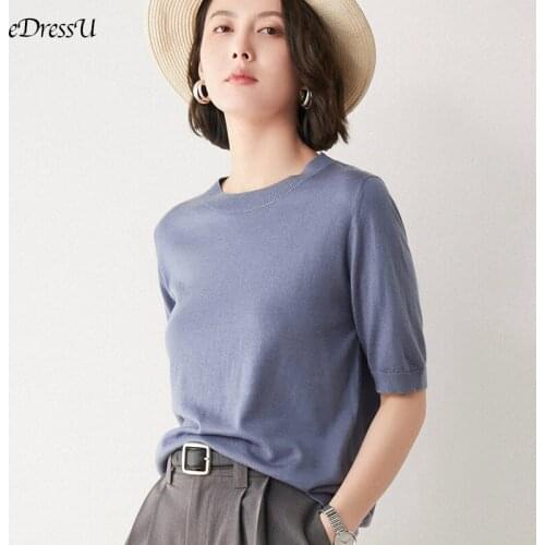 Женские летние футболки EDressU China At AliExpress