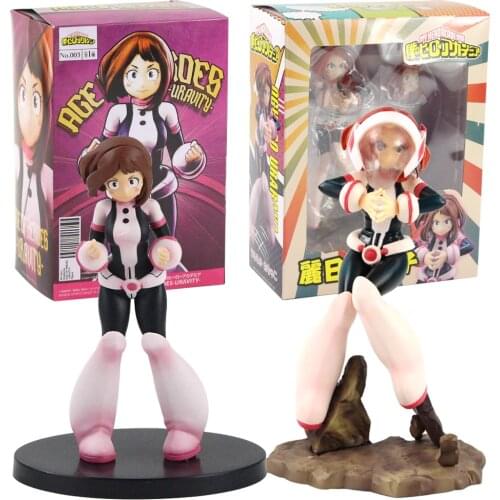 16cm 20cm Age of Hero Uravity Action Figure Ochaco Uraraka My Hero Academia Anime Model Toy Birthday Gift