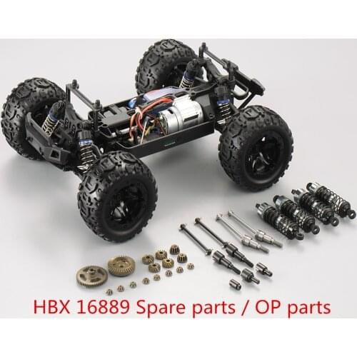 HBX 16889A 16889 SG1601 SG1602 RC Car Spare Parts OP parts car shell Shock Differential gear cup Drive shaft Rear wheel cup etc