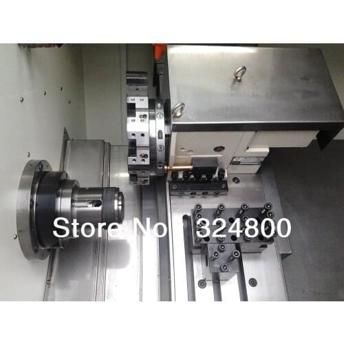 Linear Guide fanuc oitc control Hydraulic knife tower cnc machine