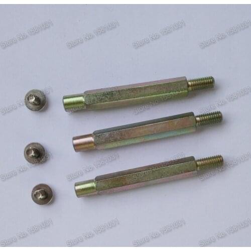 Burner metal rod for connect frame and flame ring