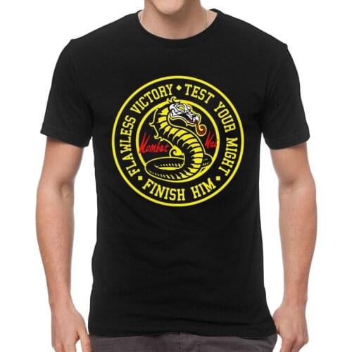 Scorpion Mortal Kombat T-shirt Mens Fashion T Shirt Short Sleeve Cotton Video Game Tshirt Urban Tee Top