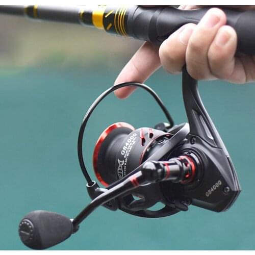 LINNWL New Fishing Reel Spinning Full Metal Spool Spinning Reel 8-10Kg Max Drag Carp Fishing Reel Molinete De reel for spinning
