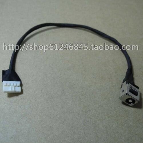 WZSM Free Shipping NEW laptop DC Power Jack with cable for Lenovo V570 B575 B570 Z570 Z575
