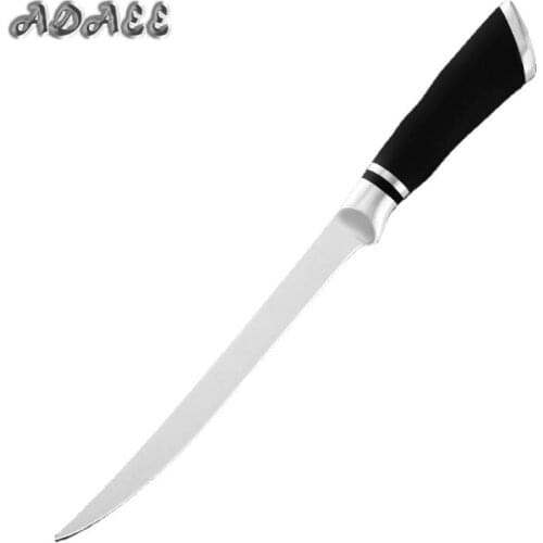 Fillet Kitchen Knife 7" inch Boning Knife High Quliaty Stainless Steel Knife For Bone Meat Fish Fruit Vegetables Cooking Tool
