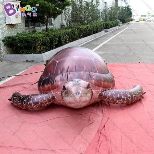 Personalized 3X2.7 meters big inflatable turtle / sea turtle inflatable / inflatable turtle balloon toys