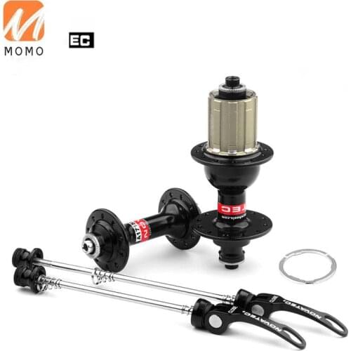 Novatec A171SB/F172SB Road Bike Bearing Hubs Front/Rear 20/24 Holes 8/9/10/11/12Speed Aluminum alloy v-brake Folding Bicycle Hub