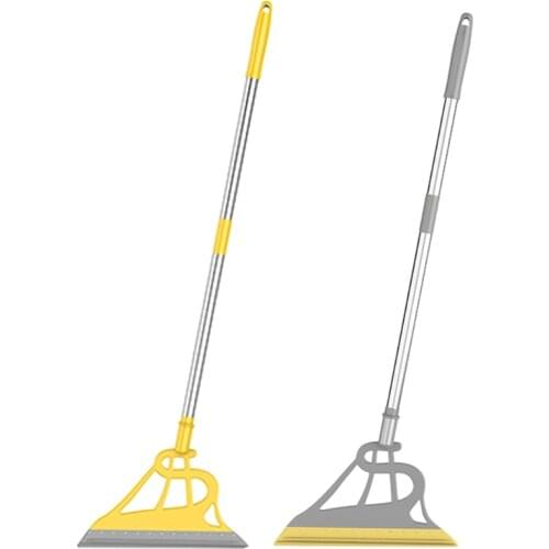 1 piece Strong Density PP Material Saving Space 2-in-1 Sweeper Easily Dry Easy to Clean Non-slip Handle