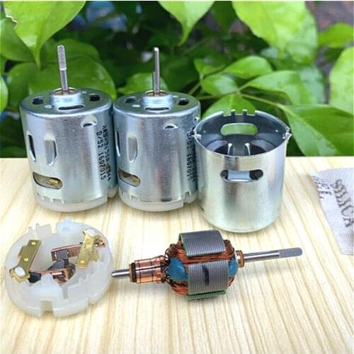 High Speed RS-365 D-Shaft Motor Interpolated Electric DC 6V- 12Volt 23500RPM DIY Auto Car Pump Children Toy Model Lock 7.2V 9V