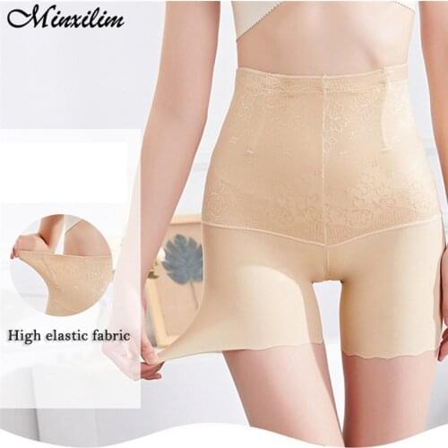 High Waist Trainer Control Tummy Sheath Slim Belly Panties For Women Slimming Body Shaper Underwear Steel Boned Shorts