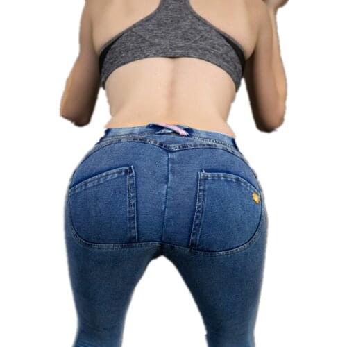 Sexy Jeans For Women Skinny Denim Pencil Pants Blue Stretch Joggers Leggings Gray Fall Regular Jeans Trousers