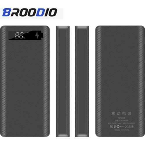 18650 battery Storage Holder Charging Case 8*18650 Power Bank Charger Box 5V Dual USB LCD Digital Display Mobile Phone DIY Shell