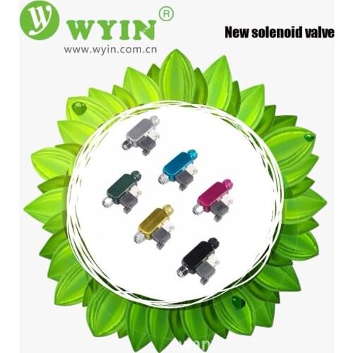 Wyin Co2 solenoid Valve Magnetic 1.6W 110V-220V Low Temperature Diy Automatic Switch Regulator Pressure Relief Valve Aquarium