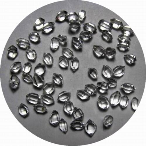 Lot of 60pcs 4-5 mm Natural Herkimer Diamond Quartz Crystal Healing