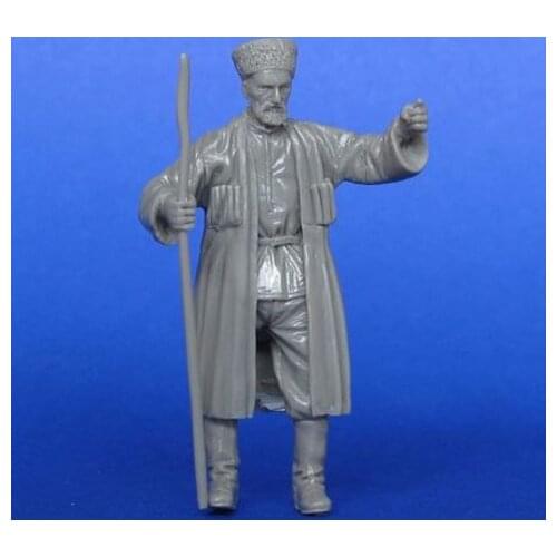 1/35 The old man the Caucasian, local guide Military scene combination resin kit soldiers GK Military theme Uncoated No colour