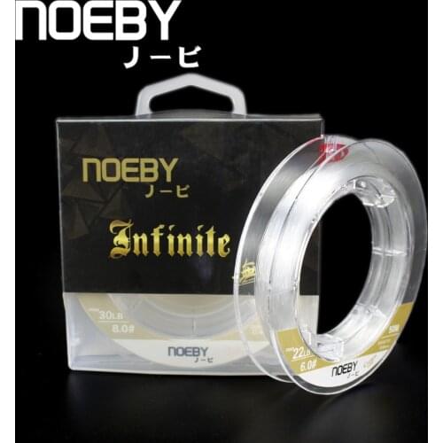 Noeby Brand 50m 100% Japan Carbon raw material Fishing Line 6-30Lb Monofilament Carp Wire Leader Line