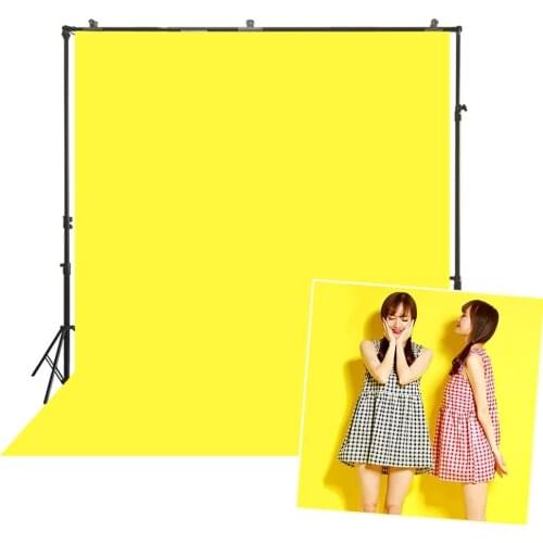 Bright Yellow Lemon Photography Backdrop Television Video Photo Shoots Background Solid Color Plain Back Drops Party Backdrop